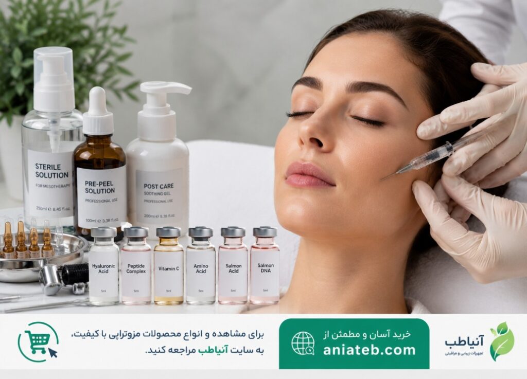 برای مزوتراپی پوست چه محصولاتی لازم است؟