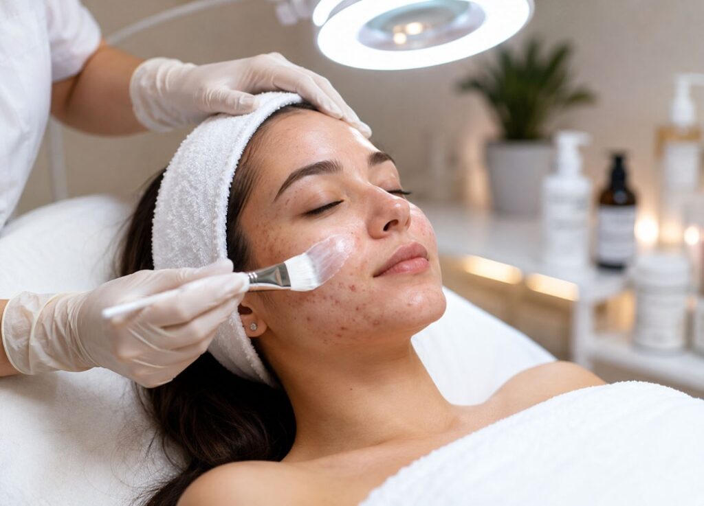 آیا فیشیال برای پوست جوش‌دار مناسب است؟