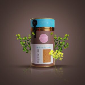 ماسک هیدروژلی گیاه چتر گندمی هایلایف