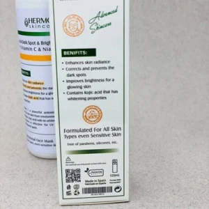 Hermos Anti-Blemish and Brightening Cream Gel, 120 ml