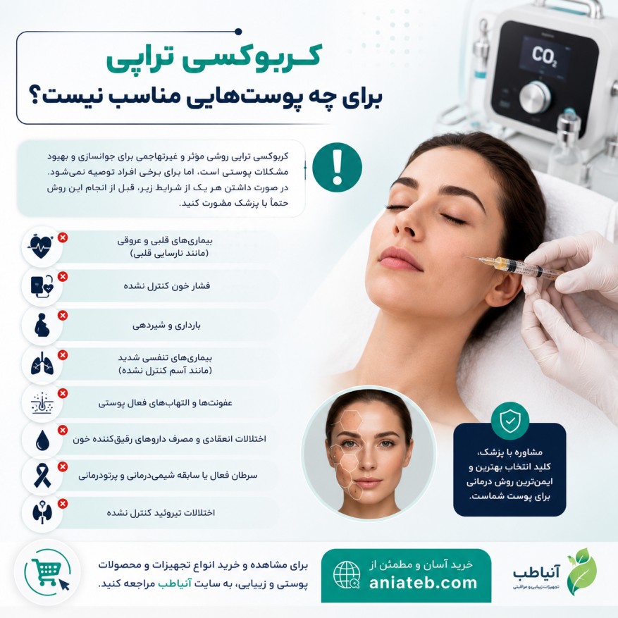 کربوکسی تراپی برای چه پوست‌هایی مناسب نیست؟